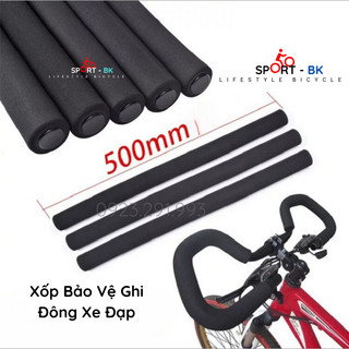 Ống mút bọc ghi đông xe đạp thể thao vỏ bọc vỏ xốp chống trượt bảo vệ tay lái xe đạp - bk41