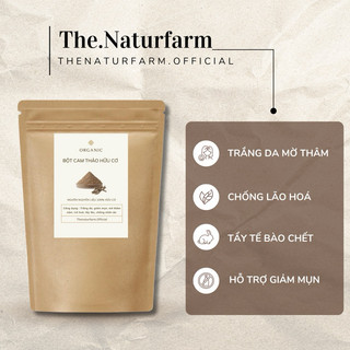 Bột cam thảo nguyên chất Naturfarm [ 100GR ] Trắng da, giảm mụn, chống lão hoá