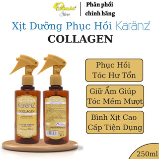 Xịt dưỡng tóc KARANZ Collagen , phục hồi tóc hư tổn , cấp ẩm - 250ml
