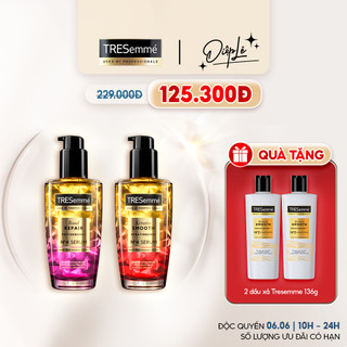   Serum Dưỡng Tóc TRESemmé Keratinbond+Bond Repair Peptidebond+Cho Tóc Vào Nếp,Giảm Gãy Rụng100ml