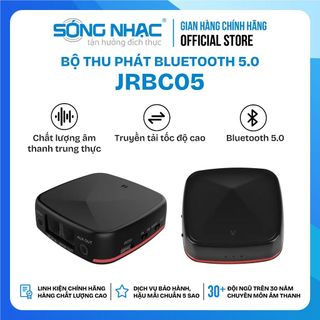 [SÓNG NHẠC] BỘ THU PHÁT BLUETOOTH 5.0 CAO CẤP - JRBC05 cho tín hiệu ổn định, KHOẢNG CÁCH XA