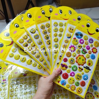 Đồ chơi stickers hình mặt cười nổi rất nhiều mẫu cho bé lựa chọn