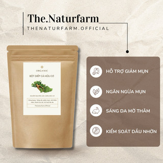 Bột Diếp Cá nguyên chất sấy lạnh Naturfarm [ 100GR ] Mặt nạ diếp cá hữu cơ giảm mụn, trắng da, mờ thâm
