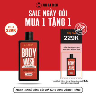  - Sữa Tắm Abera Men 350ML Chính Hãng - Hương Nước Hoa Biến Cao Cấp