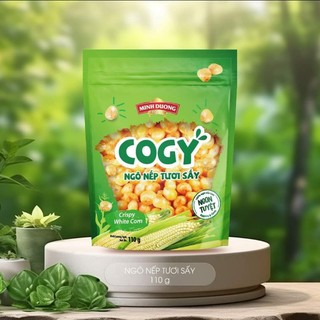 Ngô nếp tươi sấy cogy minh dương gói 110g