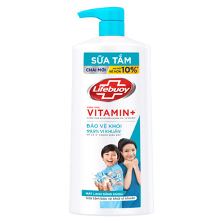 [CƠ HỘI TRÚNG XE VISION]Sữa Tắm Lifebuoy Công thức Vitamin+ Chai/ túi 1kg/800g