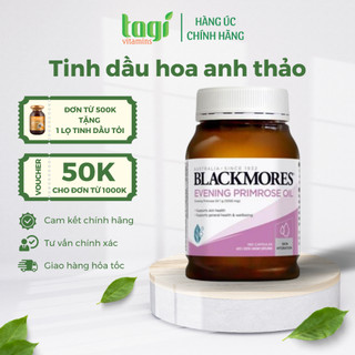 Tinh dầu hoa anh thảo Blackmores Úc 190 viên (tặng kèm Tinh dầu tỏi Spring Leaf ngừa cảm cúm)
