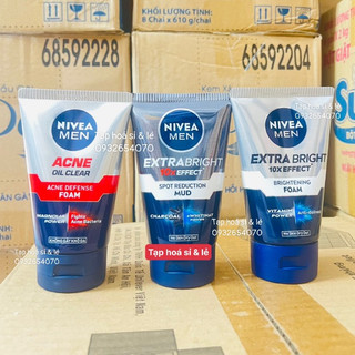 Sữa Rửa Mặt NIVEA MEN sạch sâu kiểm soát nhờn 100g