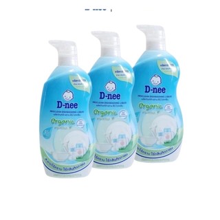 Nước rửa bình sữa và rau quả D-nee 600ML (Xanh dương)