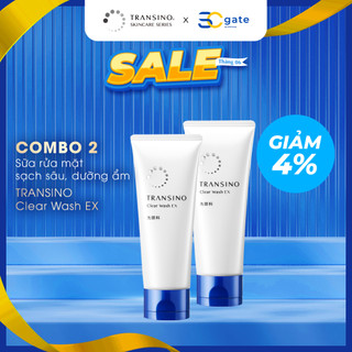 Combo 2 sữa rửa mặt sạch sâu, dưỡng ẩm transino