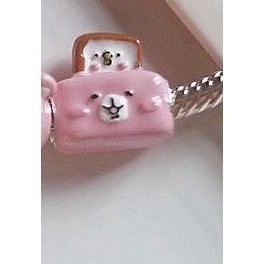 Charm  Pink Corner - Trang sức bạc Nobsilver