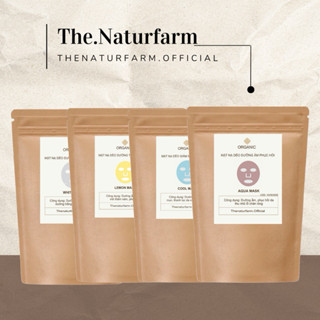 Mặt nạ dẻo dạng bột cao cấp naturfarm [ mask dẻo chuyên dụng trong spa ]