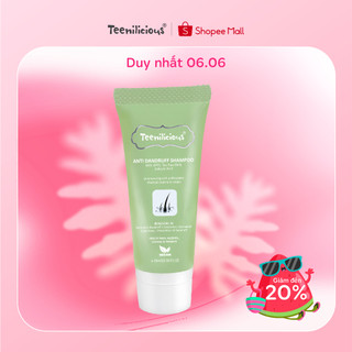 Dầu Gội Teenilicious Anti Dandruff Shampoo Giảm Gàu, Giảm Ngứa Và Giảm Rụng Tóc - 15ml 
