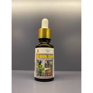 Nước xử lý giun sán chim cảnh Sao Việt 15ml-phụ kiện lồng chim Thành Khang