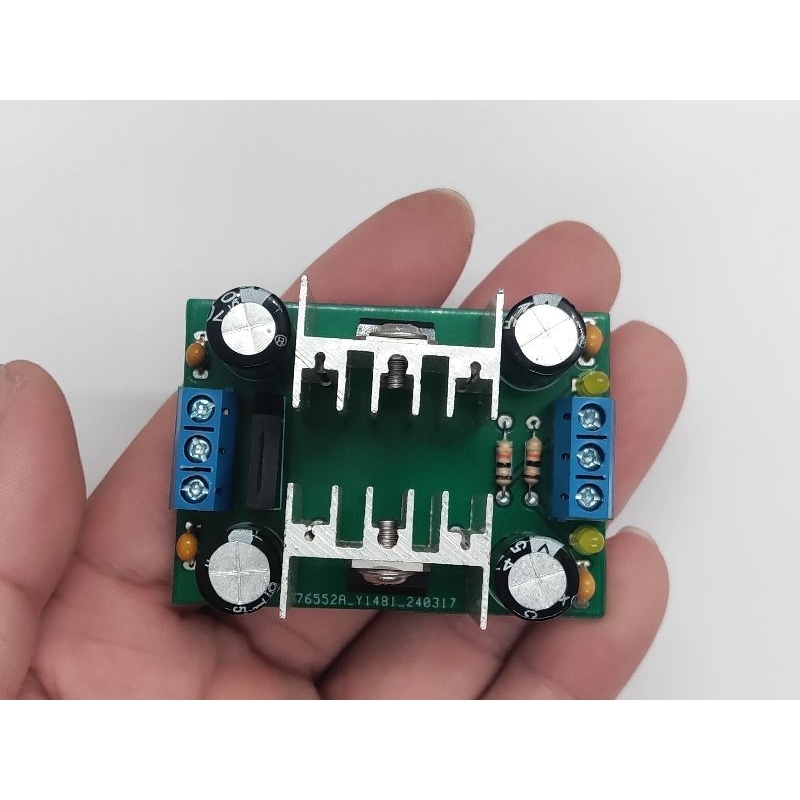Mạch ổn áp nguồn đôi đối xứng 12-15Vdc