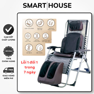 Ghế massage SM023  hồng ngoại toàn thân, máy massage 5 vùng 7 điểm chữa nhức mỏi lưng cổ vai gáy chân