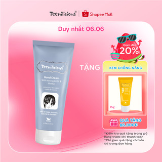 Kem Dưỡng Da Tay Teenilicious Hand Cream With Avocado Oil & Vanilla Làm Dịu Và Dưỡng Ẩm Tối Ưu - 60g