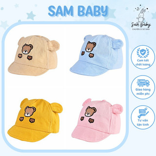 Mũ lưỡi trai sam baby mỏng mát cho bé 1-2 tuổi