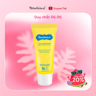 Sữa Tắm Gội Toàn Thân Teenilicious Hair & Body Wash With Buriti Oil & Tea Tree Oil - 15ml 