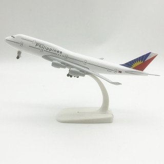 Mô hình máy bay Philippines 18cm có bánh xe, đế trưng bày