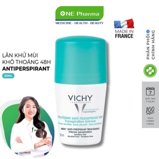 Lăn Khử Mùi Vichy Deodorant Anti-transpirant 48h