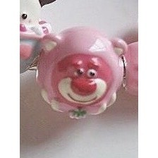 Charm  Pink Corner - Trang sức bạc Nobsilver