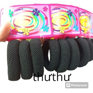 Túi 3 thun cột tóc đen