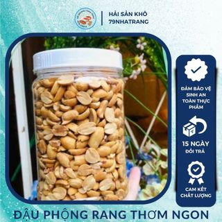 300g đậu phộng rang thơm giòn, lạc rang sạch vỏ, đậu phộng rang bóc vỏ gia vị thơm ngon