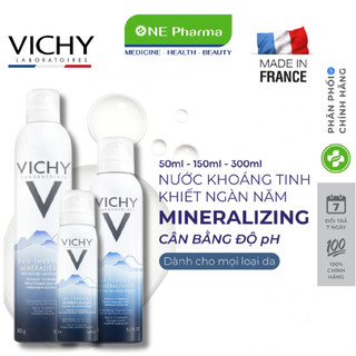 Xịt Khoáng Dưỡng Da Vichy Eau Thermale Mineralizing Thermal Water 150ml, 300ml