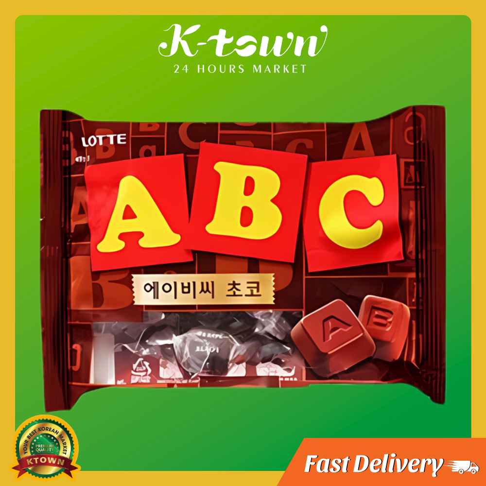 KẸO ABC CHOCOLATE LOTTE 72G
