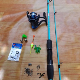 Bộ Combo Cần Câu Lure Rồng Xanh Kèm Máy Nhựa 200 và Phụ kiện