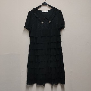 [2HAND] Đầm VNS Ren Lưới Bèo Y2K cắt tag Dark Y2K Fairy Acubi Emo 2hand