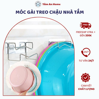 1 Móc gài chậu INOX dùng cho cả chậu TO - NHỎ tiện lợi ( TâmAn Home )