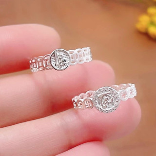  Nhẫn kim tiền tài lộc bạc ta đem lại tài lộc may mắn - Vàng Bạc Khải Khải 