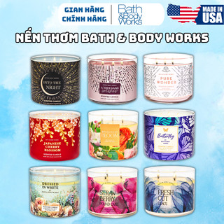 Nến bath and body works chính hãng, nến thơm bath and body works chính hãng 411g