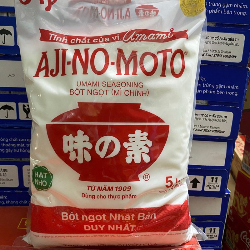 Bột Ngọt Ajinomoto Hạt Nhỏ 5kg (Hàng cty)