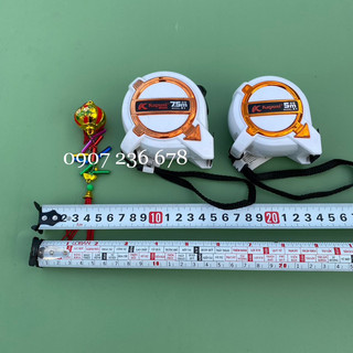 Thước lỗ ban kapusi nhật 5m và 7,5m , thước cuộn, thước rút lỗ ban