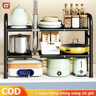 Lt kệ gầm bếp để xoong nồi chảo dưới gầm bồn rửa, kệ bếp để đồ nhà bếp