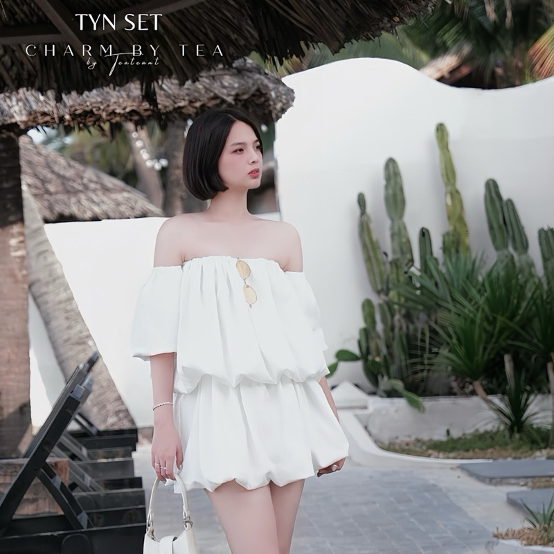 TYN SET : Sản phẩm thiết kế Charm By Tea
