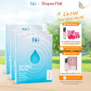 Combo 10 hộp Mặt nạ Giấy Tinh chất Retinol- Phục hồi, Làm trắng, Tái tạo, Dưỡng da & Chống lão hóa - E&G Beauty