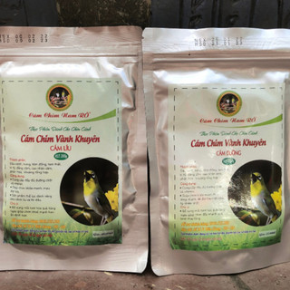 Cám vành khuyên Nam Rô cao cấp giá rẻ cho chim mộc, chim líu, chim dưỡng gói 200g, Cám Khuyên Nam Rô Giá Rẻ