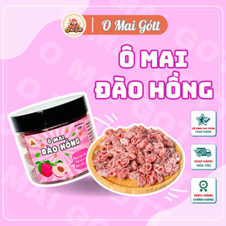 Ô mai đào hồng O Mai Gótt chua ngọt thơm ngon (100G/200G/300G/500G)