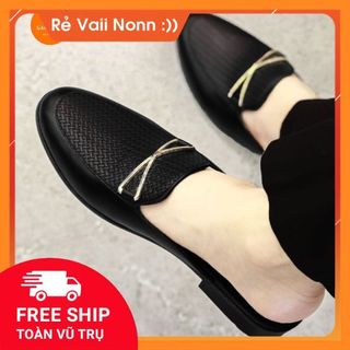 Giầy Sục nam cao cấp phong cách thời trang,Lịch Sự,Sục công sở đế cao gót