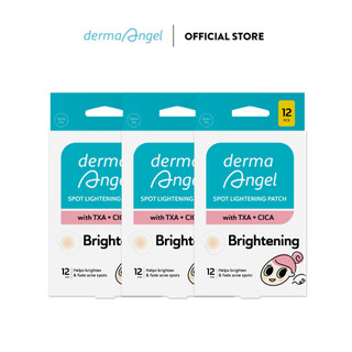 Combo 3 Miếng Dán Mụn Derma Angel Acne Spot Lightening Patch 12 Miếng