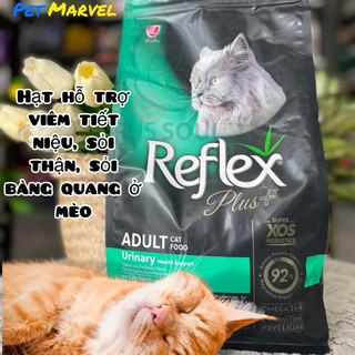 Hạt Reflex Urinary túi 1,5kg - Hỗ trợ trị bệnh thận cho mèo, ngừa sỏi thận, sỏi bàng quang túi 1.5kg