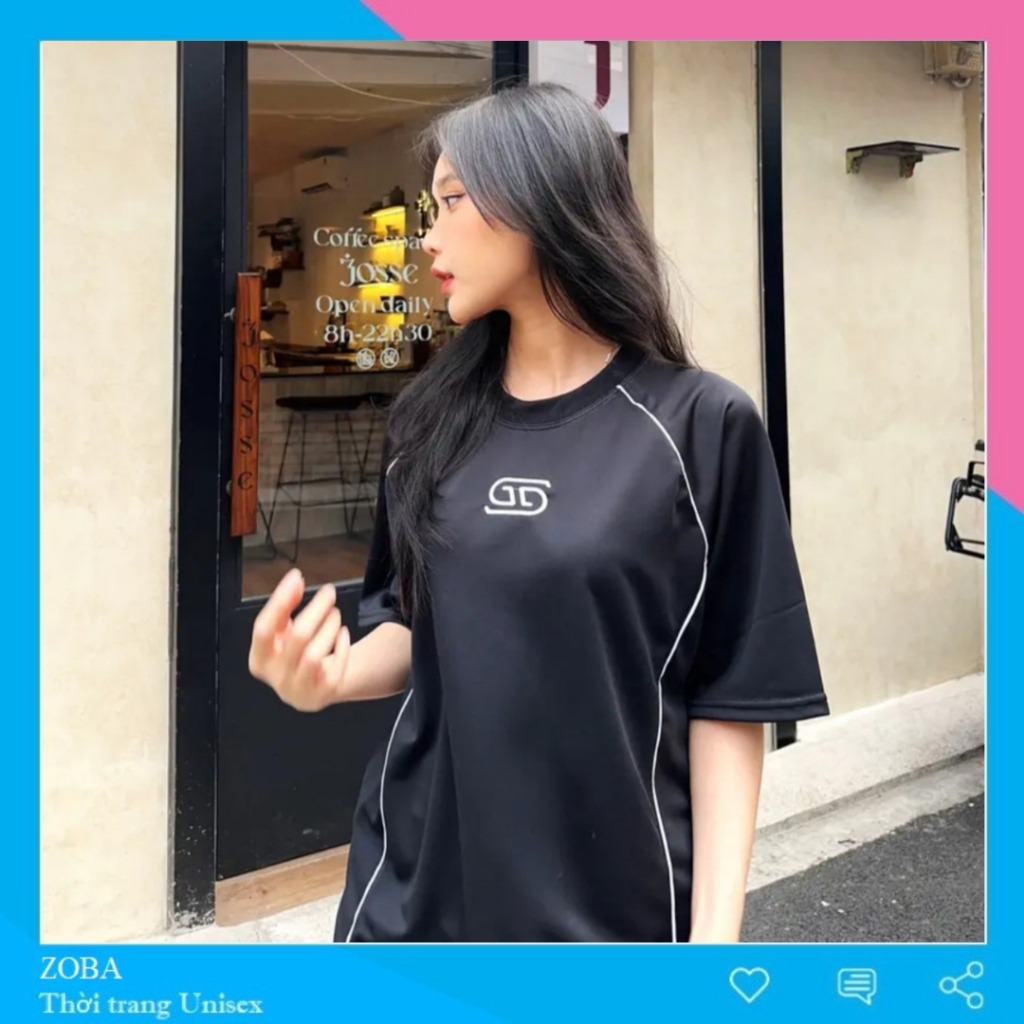 Áo thun tay lỡ form rộng unisex RAGLAN04, Áo phông nam nữ form rộng