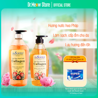 Sữa tắm DrSoftly tinh chất Collagen, hương nước hoa Pháp, Dubai🌺Da khỏe, sạch sâu🌺Hương nước hoa quyến rũ