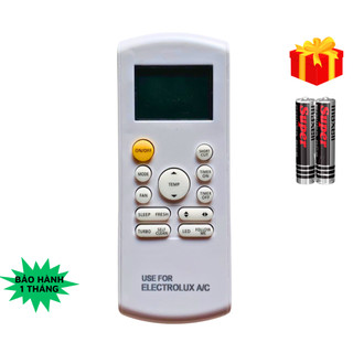Điều khiển điều hòa electrolux mã 02, remote máy lạnh electrolux - tặng kèm pin