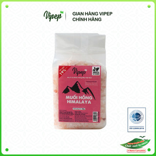 Muối hồng nguyên hạt himalaya vipep túi 250g - gia vị vipep