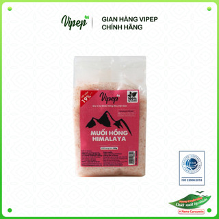 Muối Hồng Himalaya Xay Nhuyễn Vipep Túi 500g - Gia vị Vipep